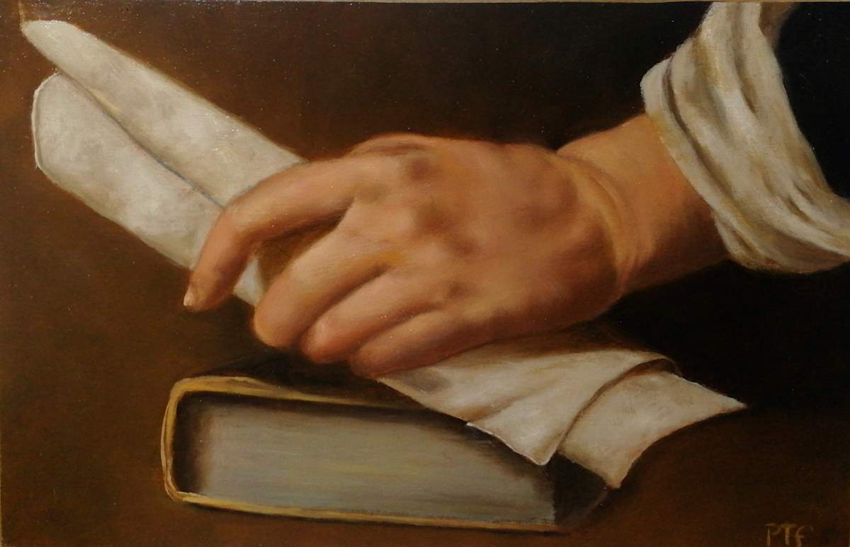 The philosopher's hand by Peter Thomas Foster, Image 1.
