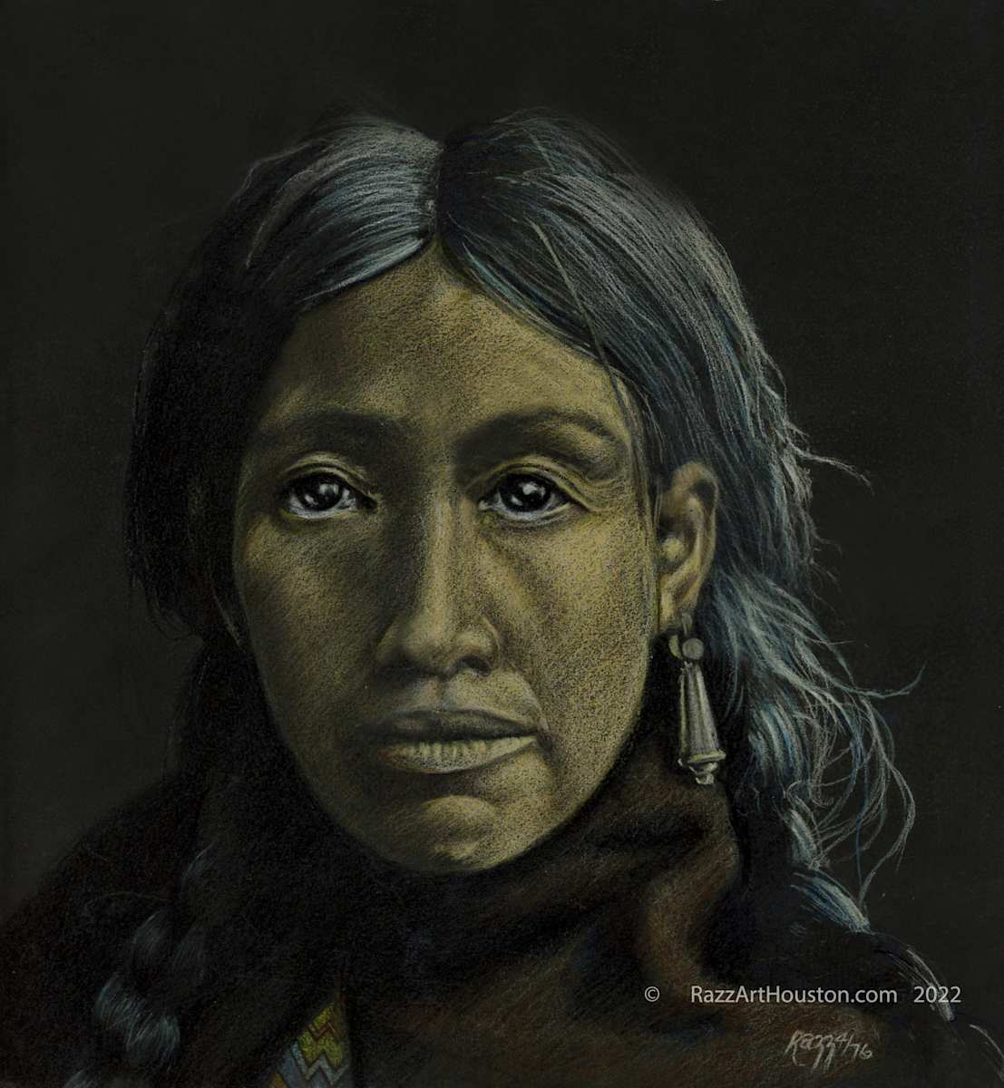 Native American Mother by Neal Brooks, Image 1.