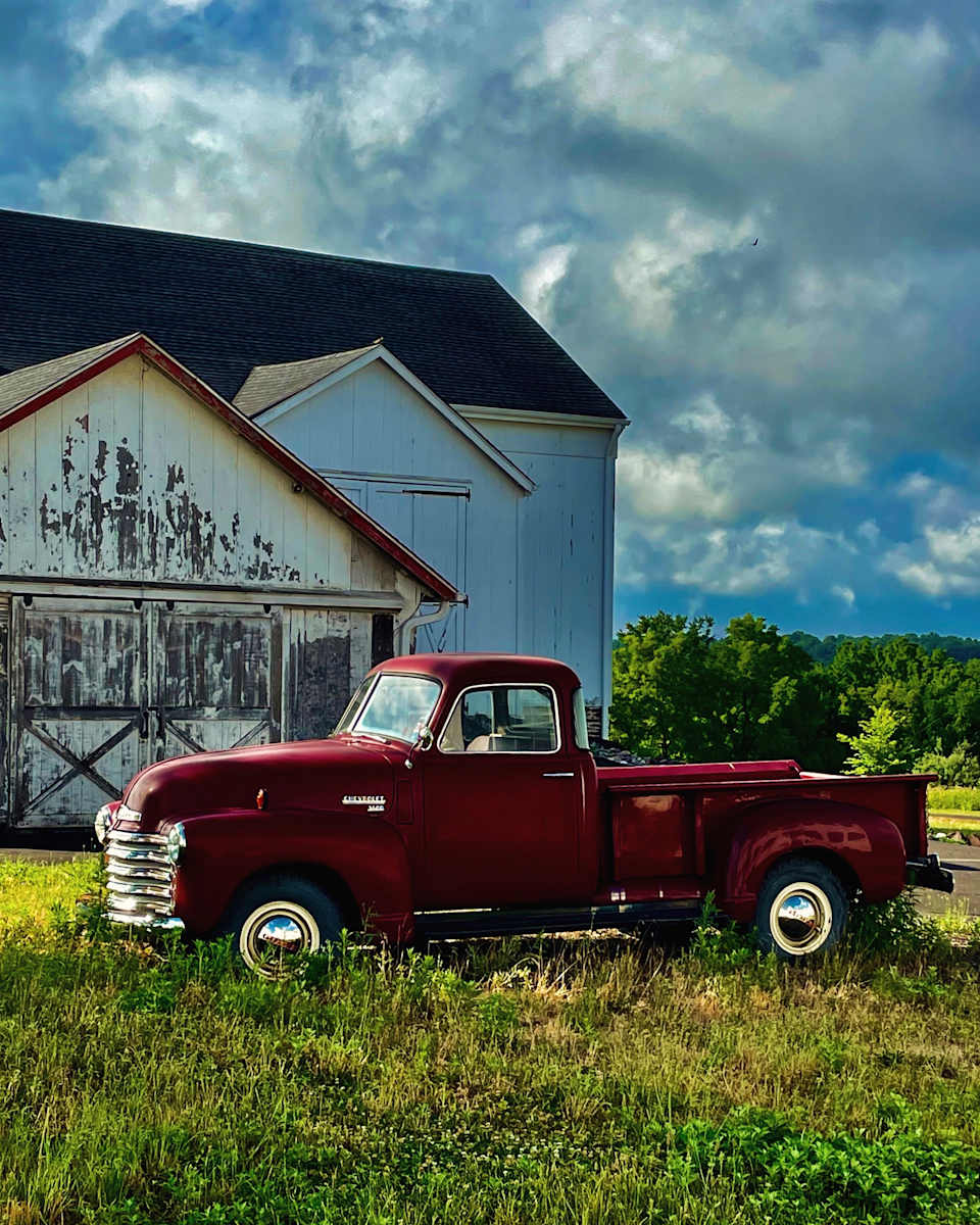 Red Truck by Alex Damevski 