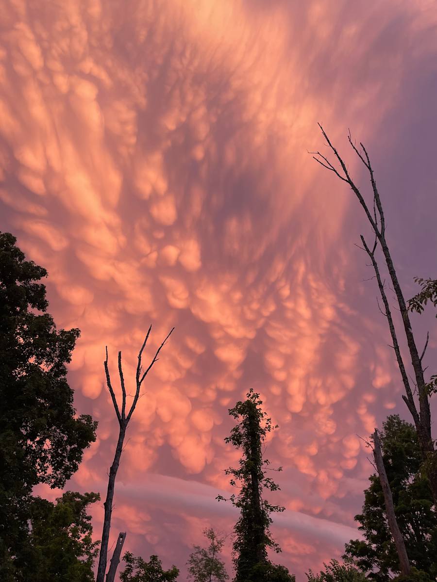 Mammatus Clouds by Alex Damevski 