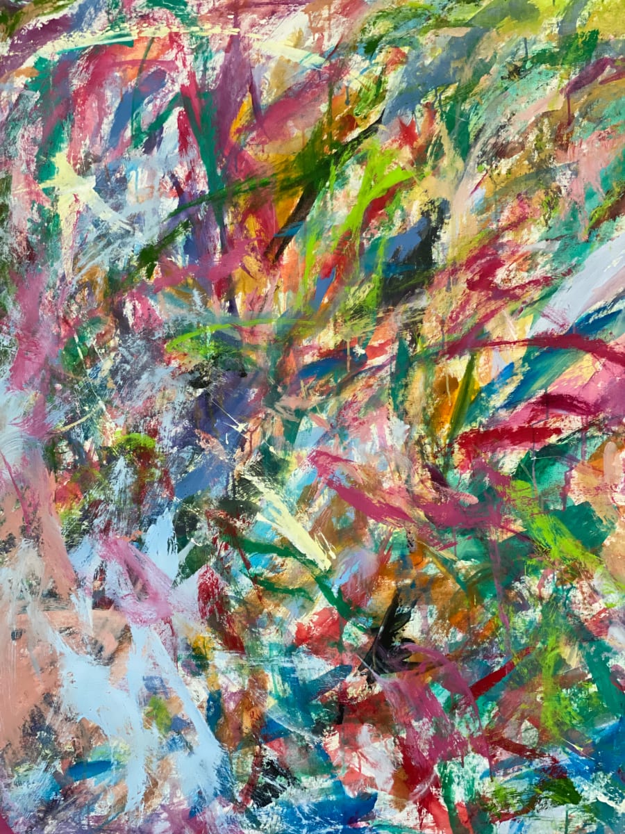 Abstract 3 Pink and Green 