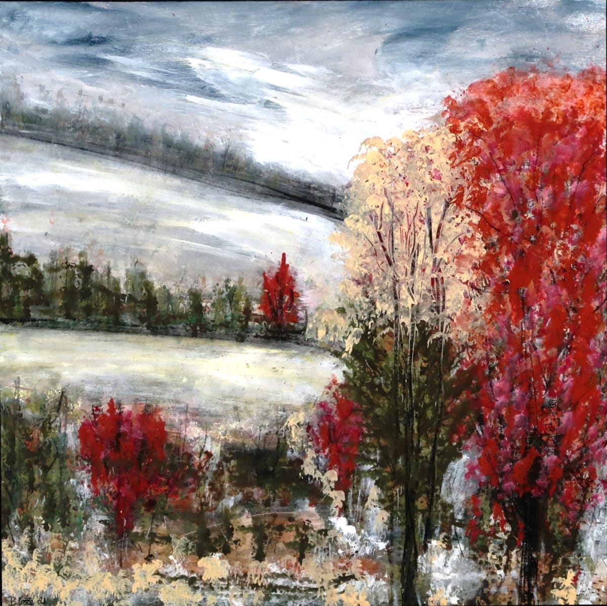 Autumn's Embrace (Landscape 38) by BLAZE  Image: Landscape 38 by BLAZE