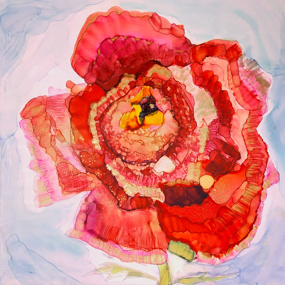 Desert Blooms 2 by Monique Sarkessian 