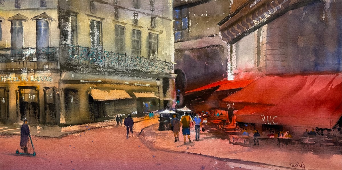 Cafe RUC, Paris by Radhika Srinivas 