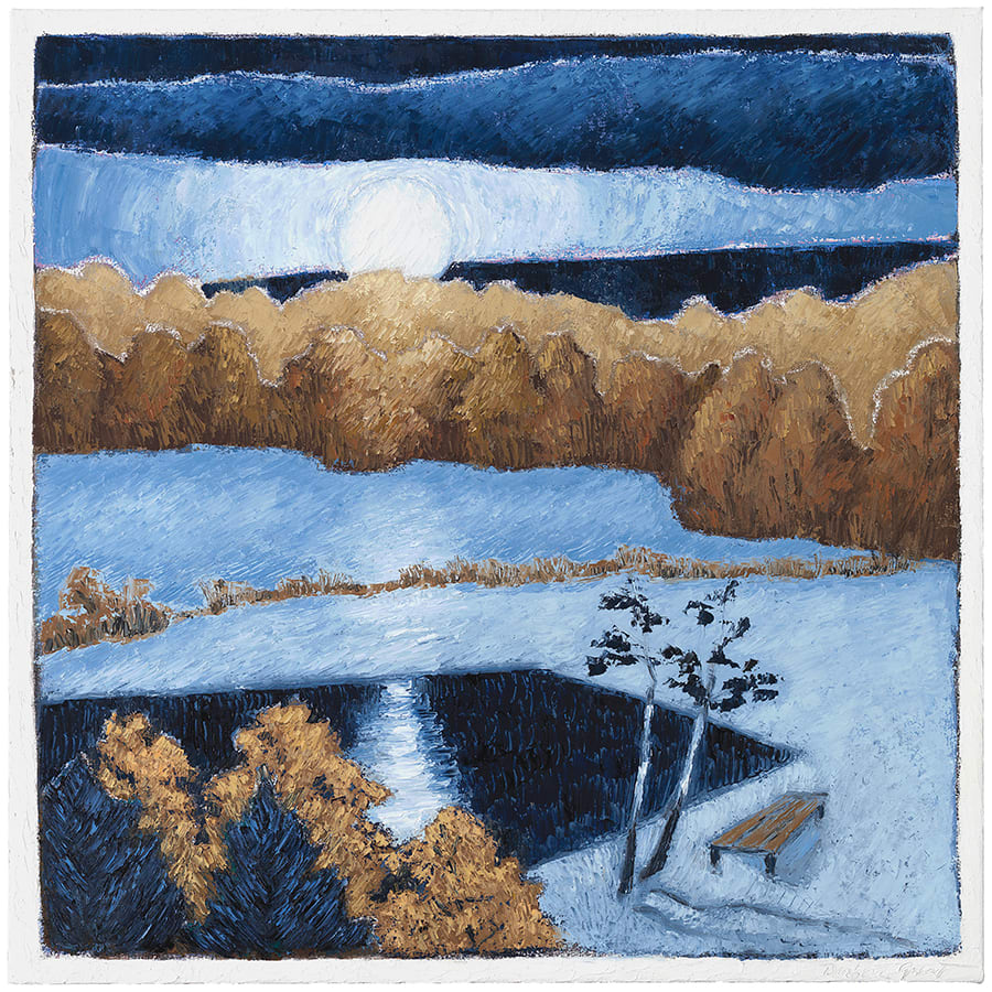 Hockey Pond by Barbara Grant 