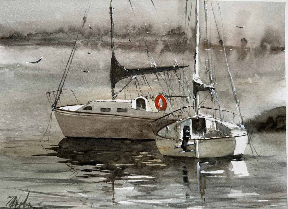 Chesapeake Residents by Mick McAndrews, Image 1.