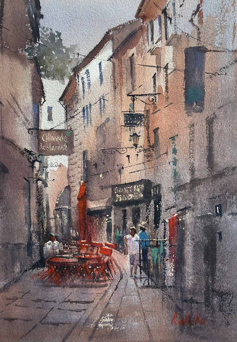 Strolling through St. Remy, Provence by Radhika Srinivas 