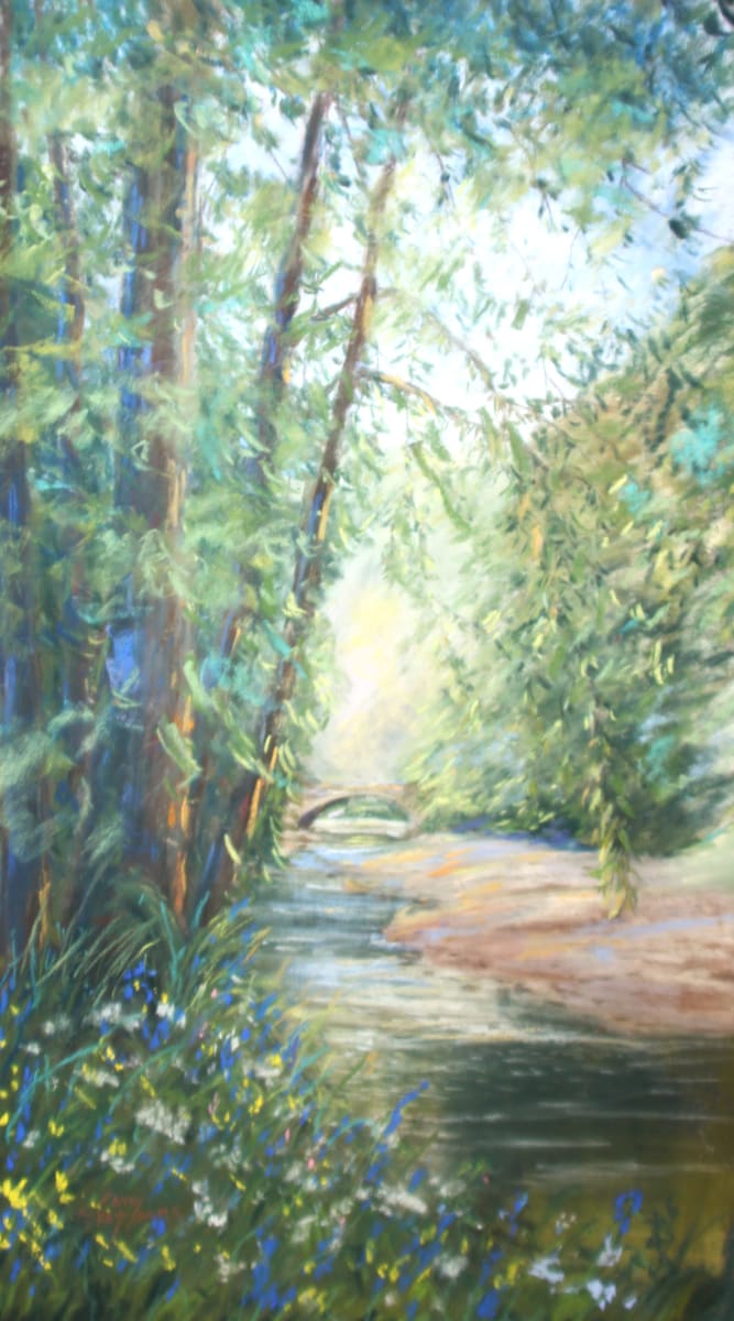 Along the Wissahickon by Sandy Askey-Adams 