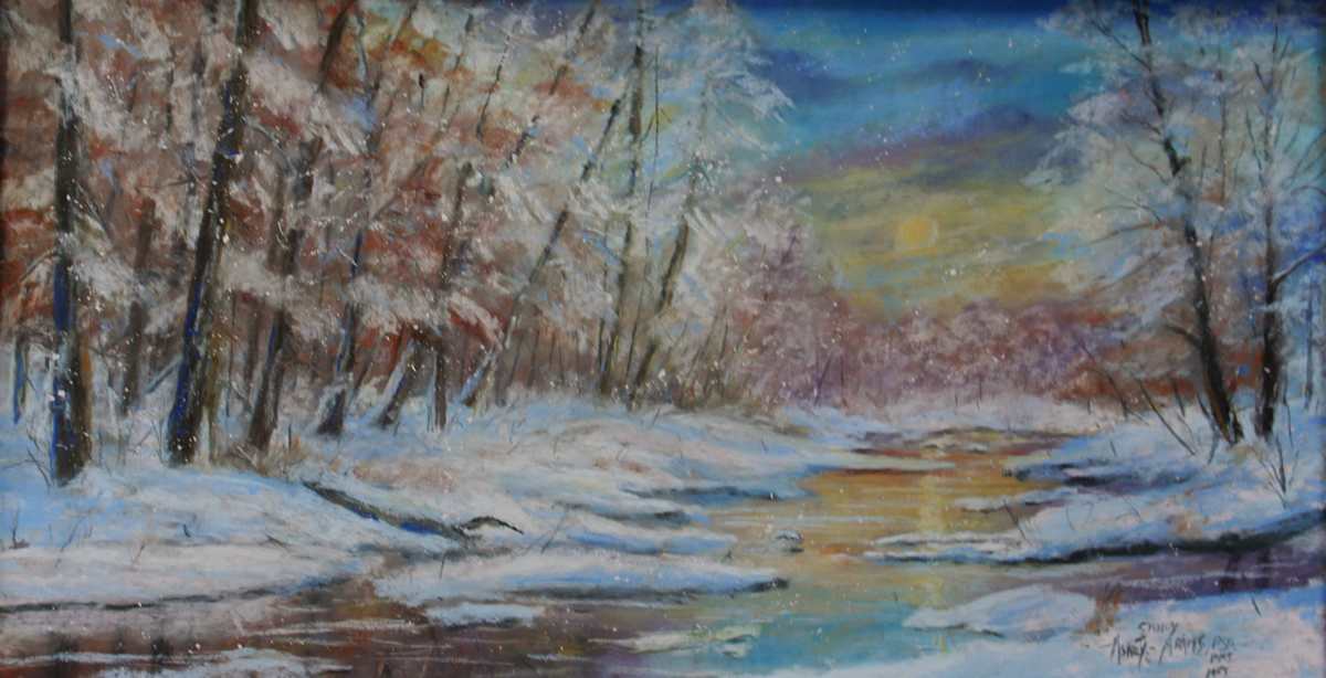 Winters Silent Moments by Sandy Askey-Adams 