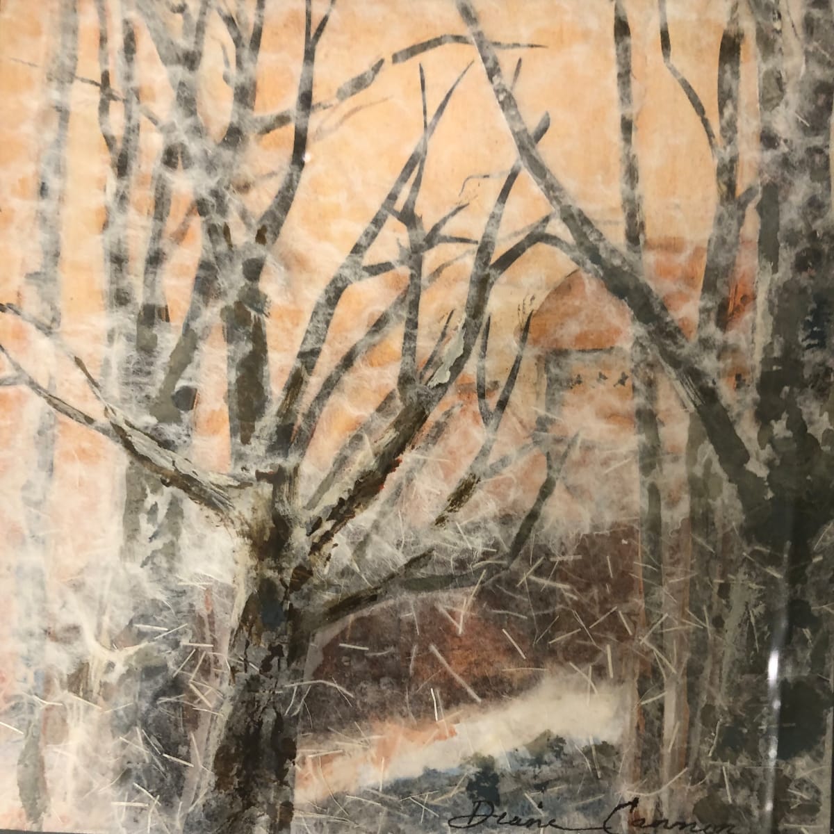 Snow at Thanksgiving by Diane Cannon 