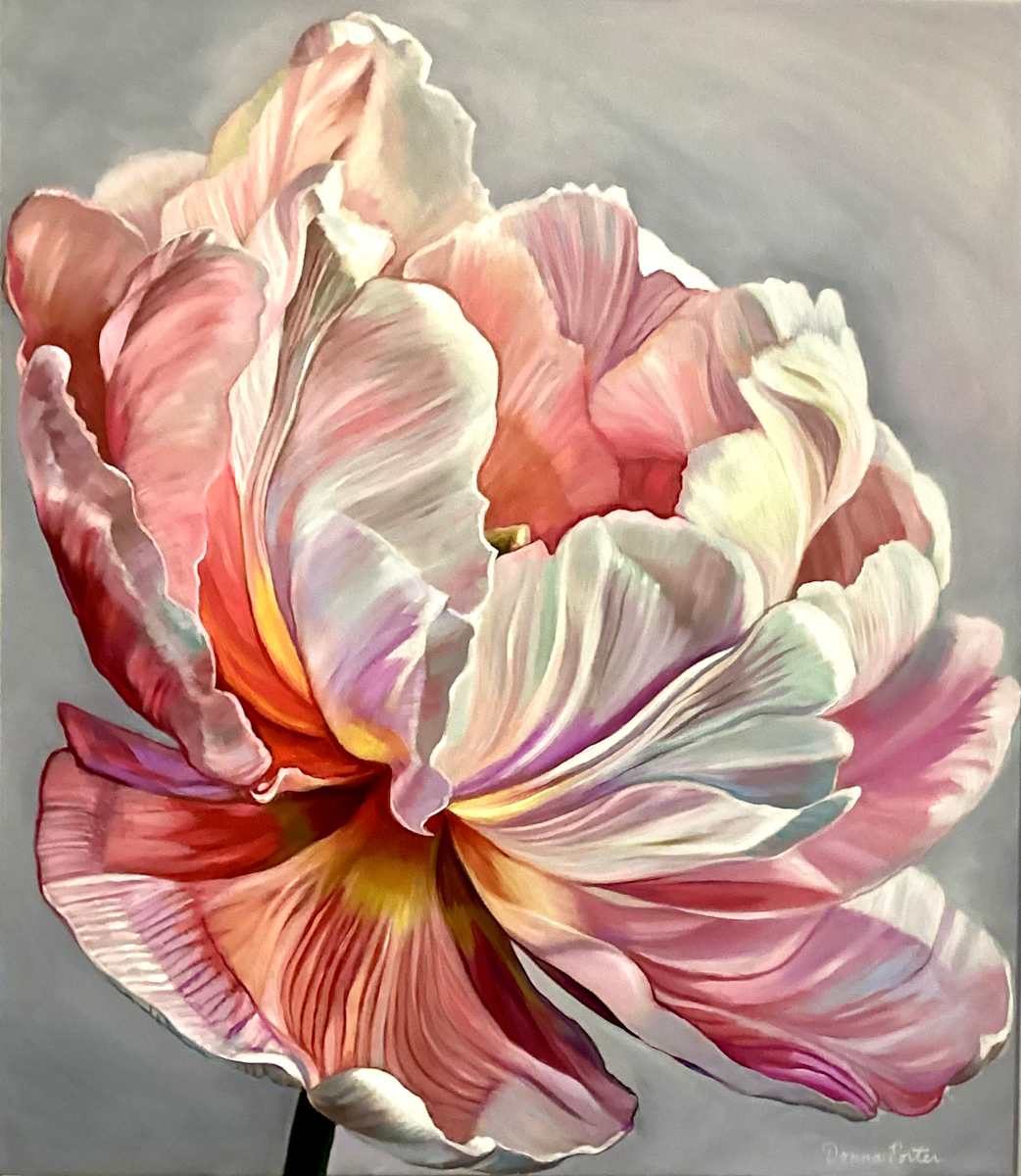 Blooming Peony by Donna Porter 