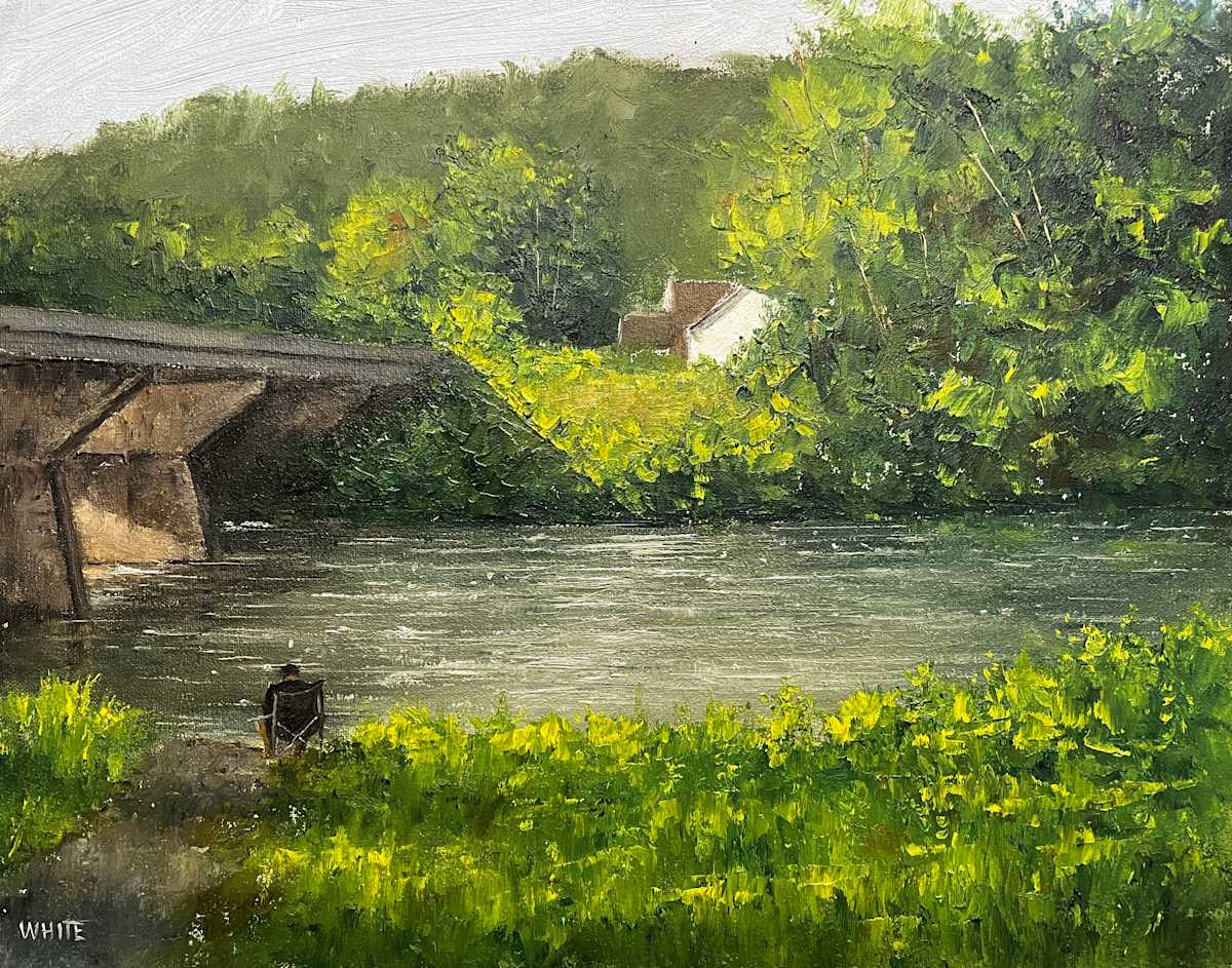 Morning On The Schuylkill by Steven J. White 