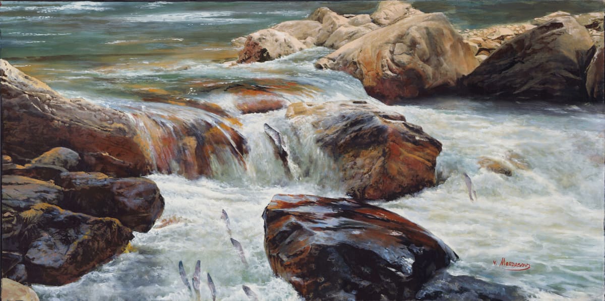 Raging waters by Victor Mordasov 