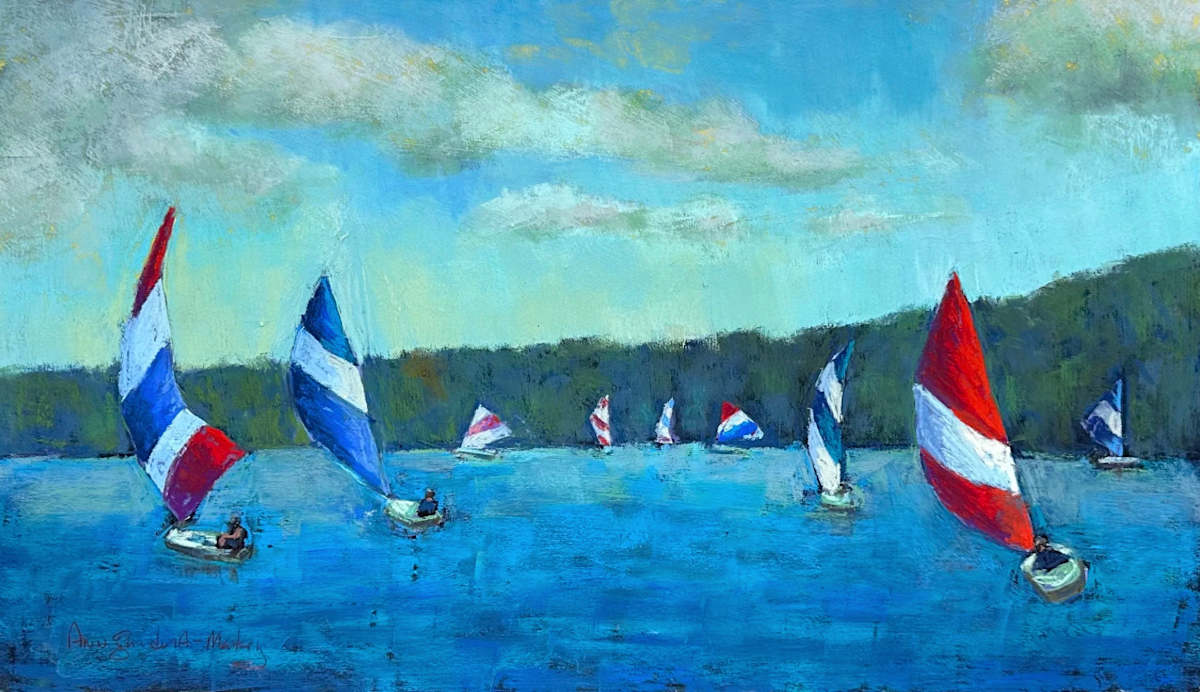 Dancing Sails by Ann Guidera Matey 
