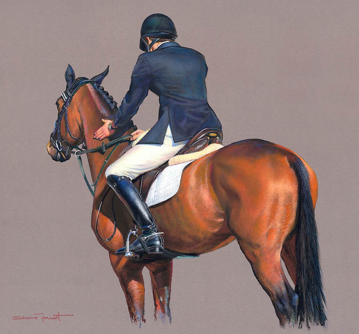 Reassuring Touch by Shawn Faust 