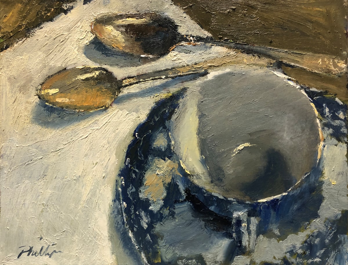 Spoons and Teacup by Rick Phillips 