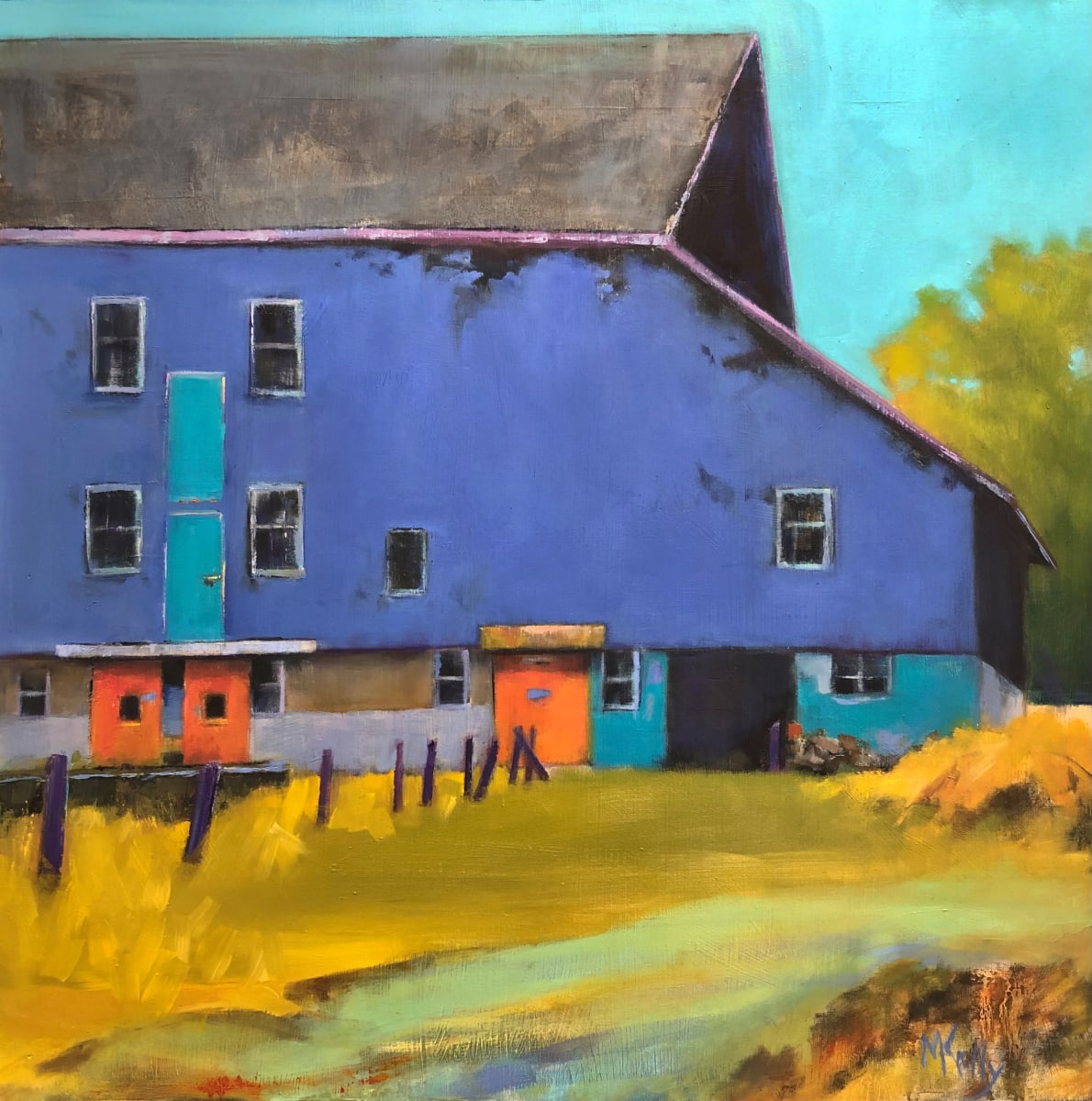 Festival Barn by Madeleine Kelly 