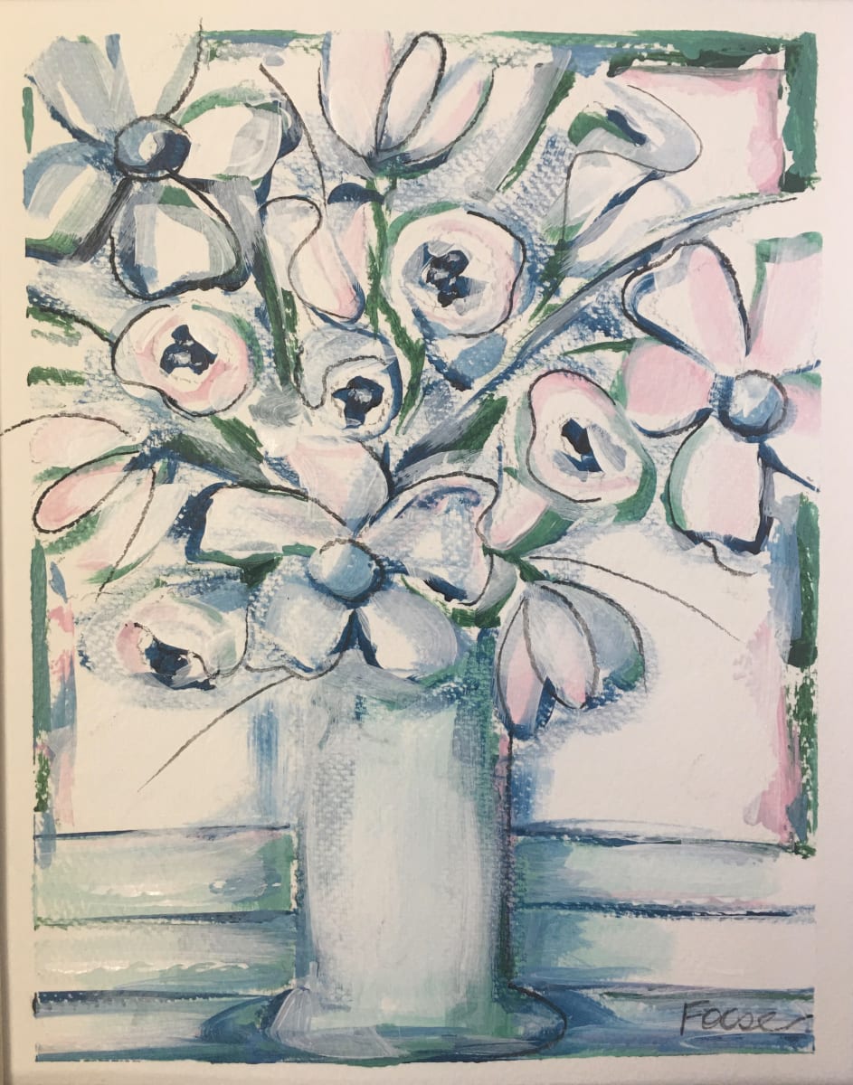 Remembering  Image: Matted size is 11”x14”
Frames size is 12"x15"