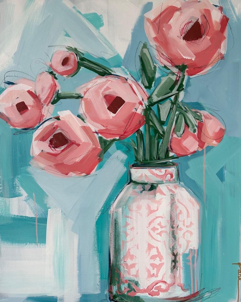Those Peonies by Gina Foose 