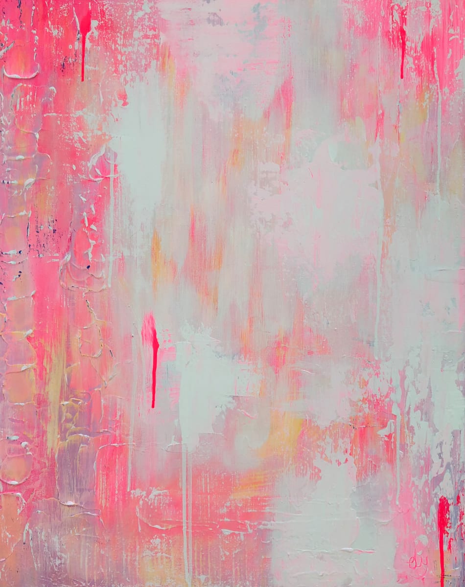 Rain In Pinkville by Ellen L Yates 