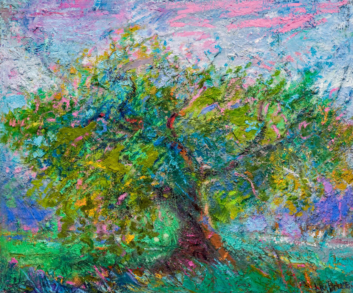Apple Tree After the Harvest by Lynda Bruce 