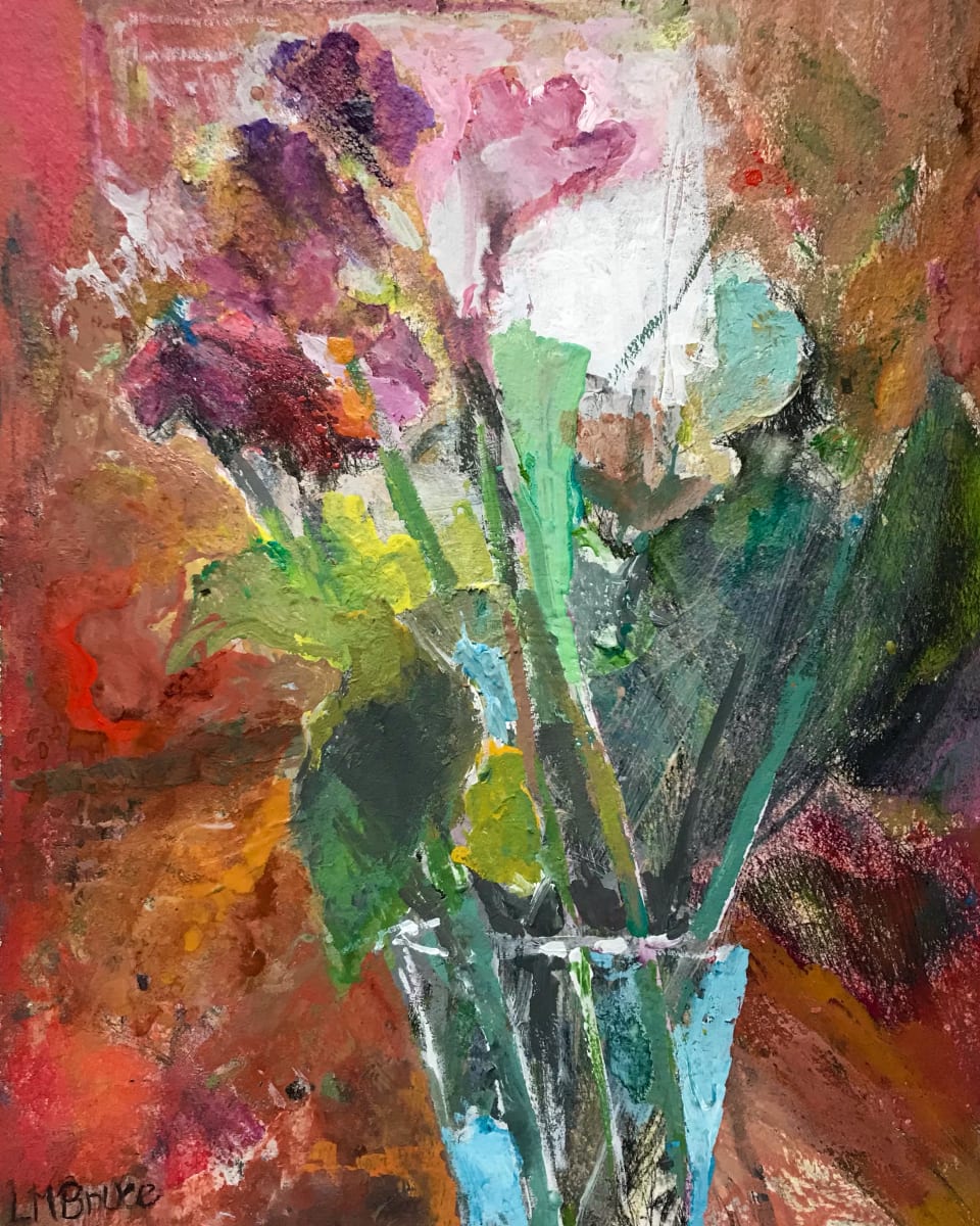 Bouquet of Freesias by Lynda Bruce 