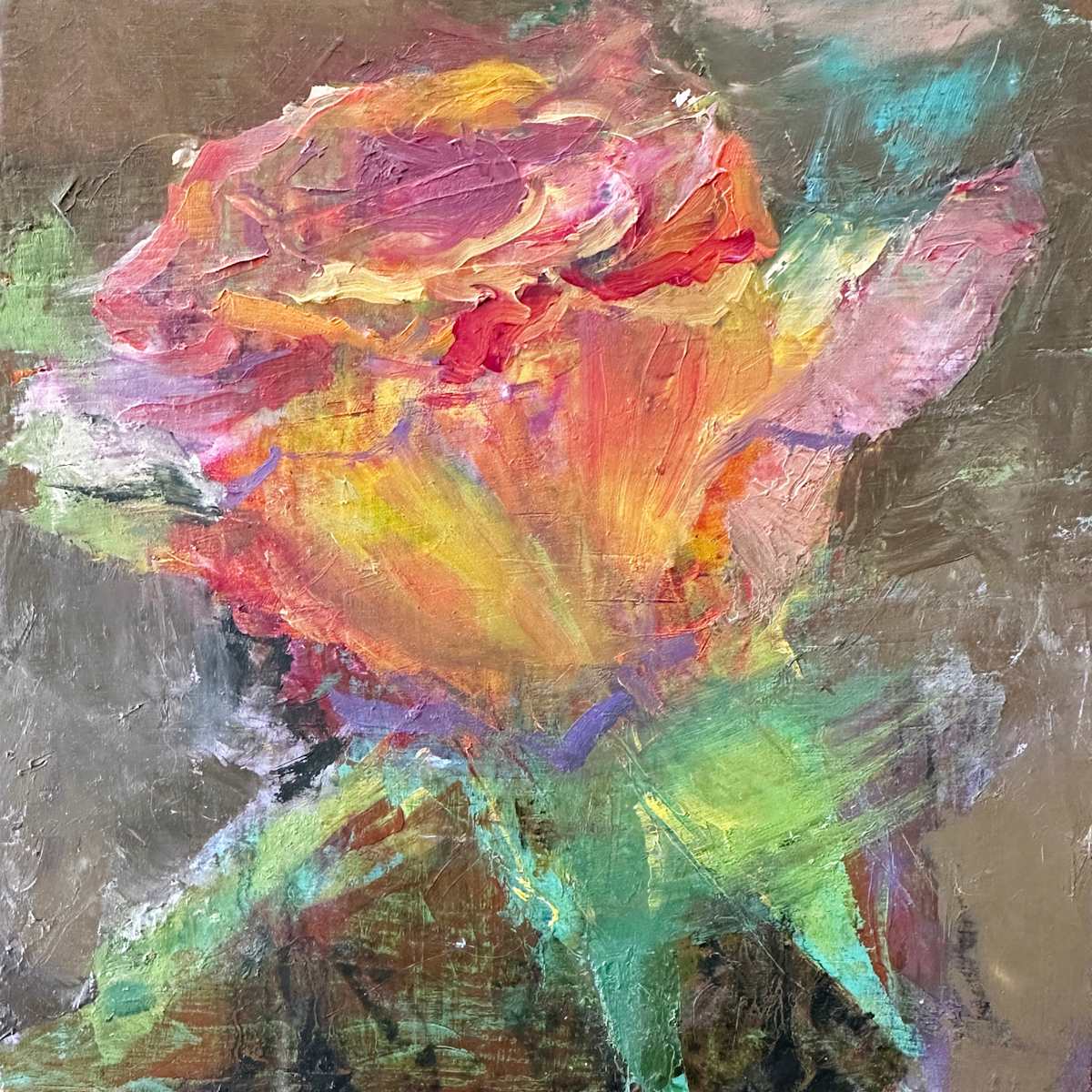 Rose # 2 -  Soft Shimmer by Lynda Bruce, Image 1.