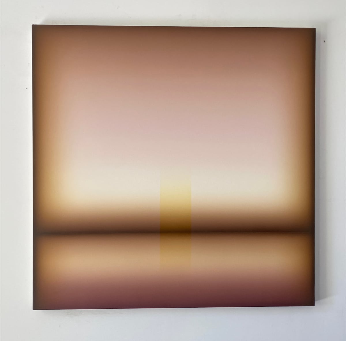 Driving West Through Chords of Sienna, Umber and Gold by Patrick DeAngelis 