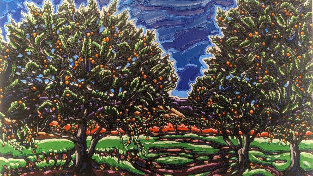 Orange Orchard by Neil Myers 