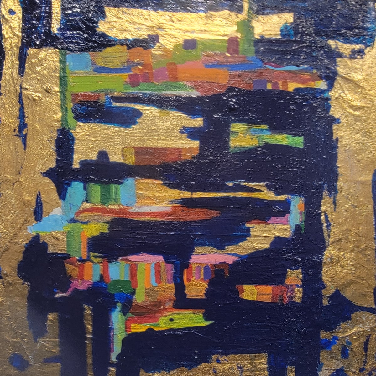 Blue Puzzle by Susan Snyder 