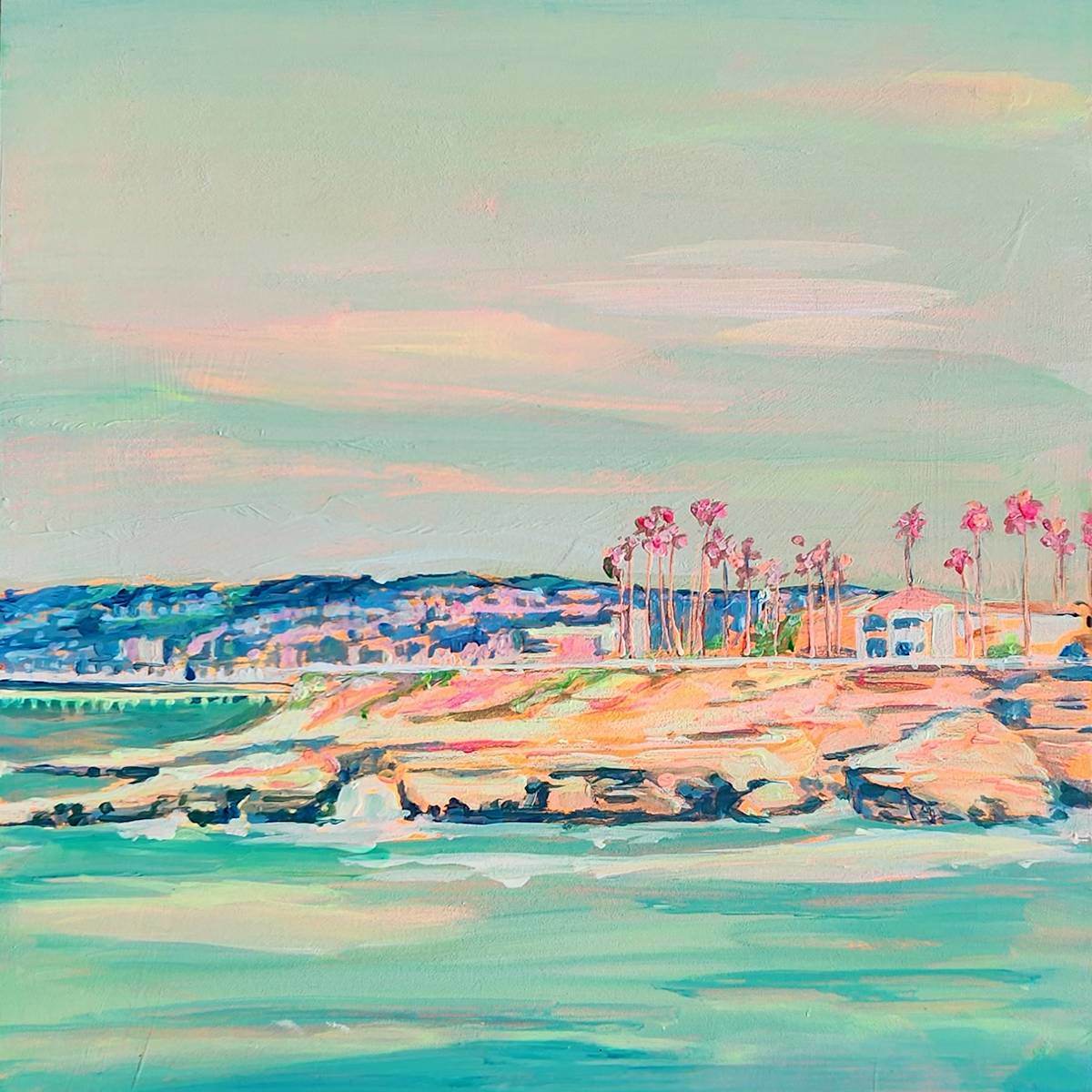 Sunset Cliffs by Kate Joiner 