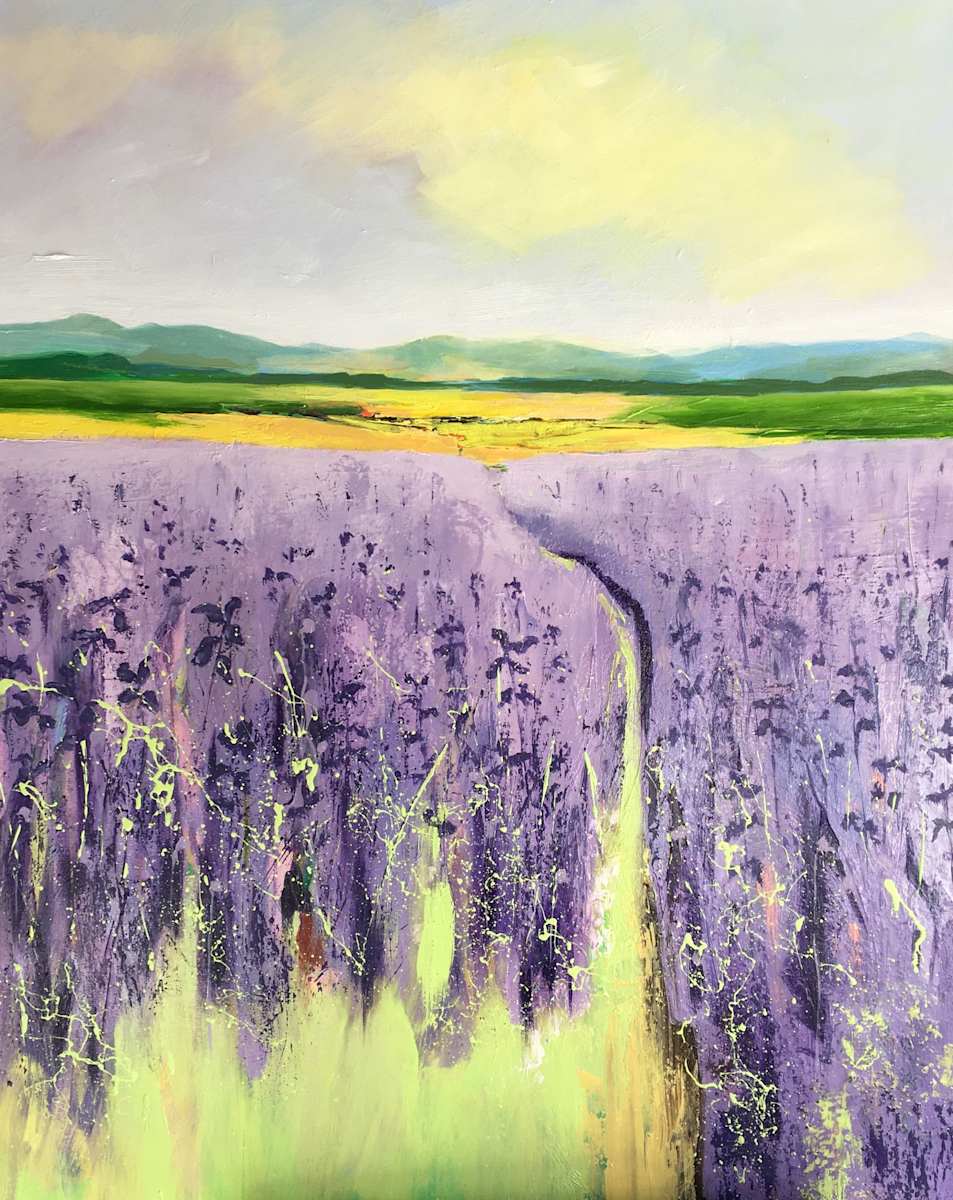Campi dei Fiori Magenta by Joy Moore 
