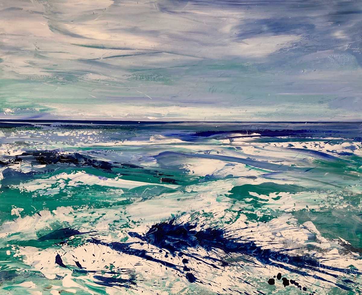 Marea Agitata by Joy Moore  Image: Strong winds whipping up the tide