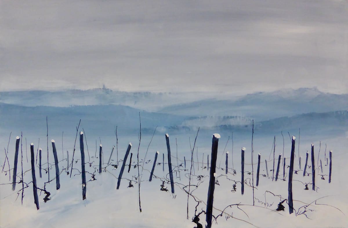 Viti Abandonate in Inverno by Joy Moore, Image 1.