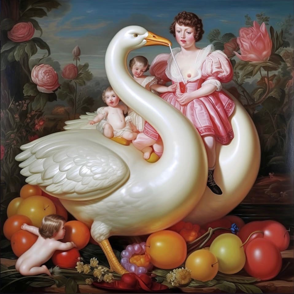 Graceful Encounter by Deng Xiao 