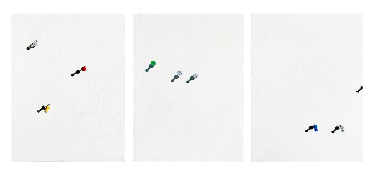 Push Pins Series 01-03 by Yu Cheng 