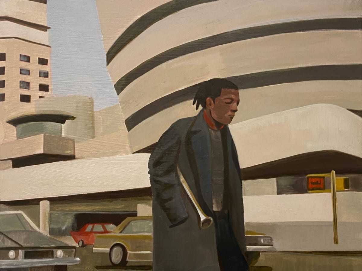 Basquiat at the Guggenheim by Leonard Baby 