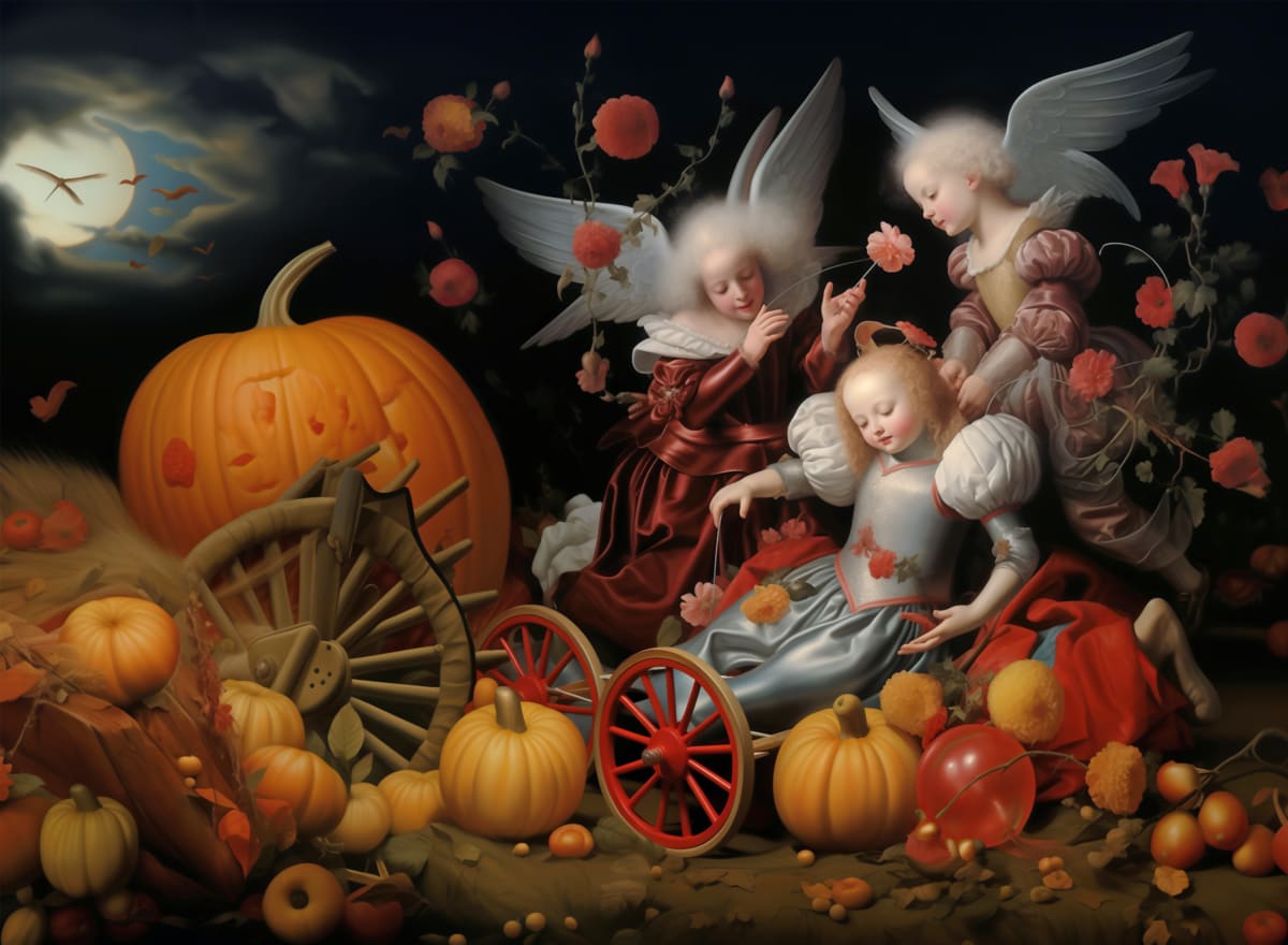 Cinderella's Pumpkin Carriage by Deng Xiao 