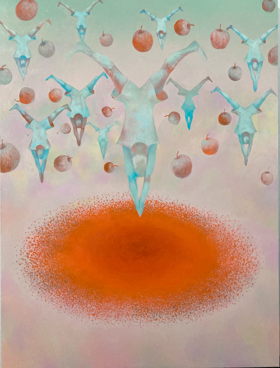 Diving Into the Wisdom Whirlpool by Xinyu Wo 