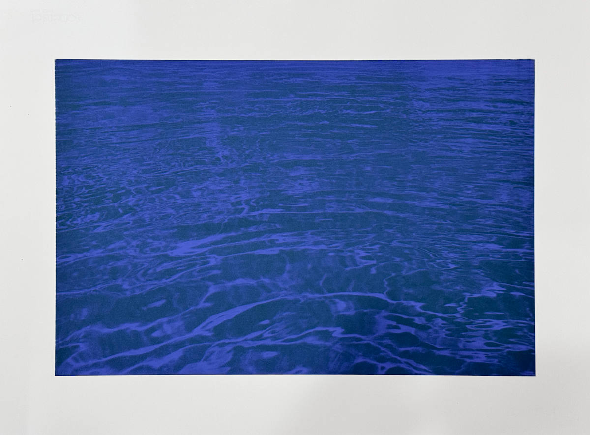 Liquid 002 - Periwinkle by Yichen Ji 