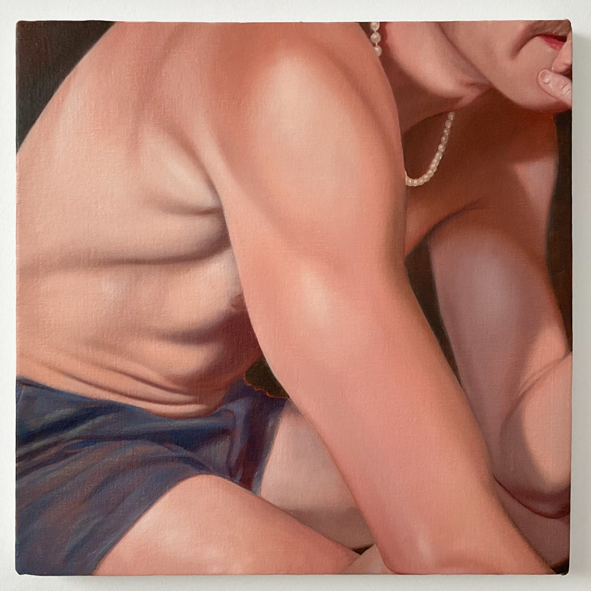 Pearl necklace 2 by Justin Natividad 