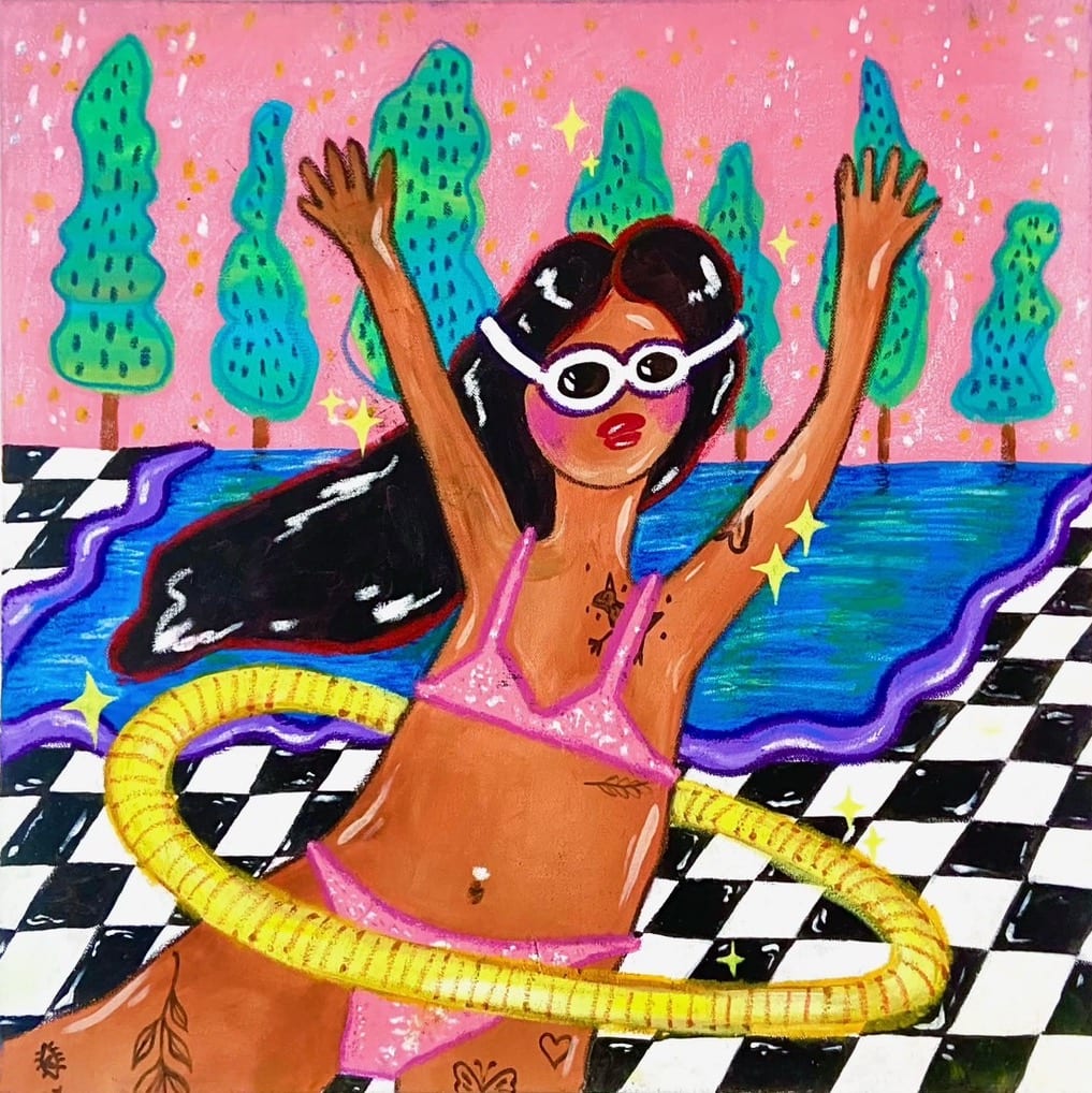 Hulahulahula hoop by Polin Huang 