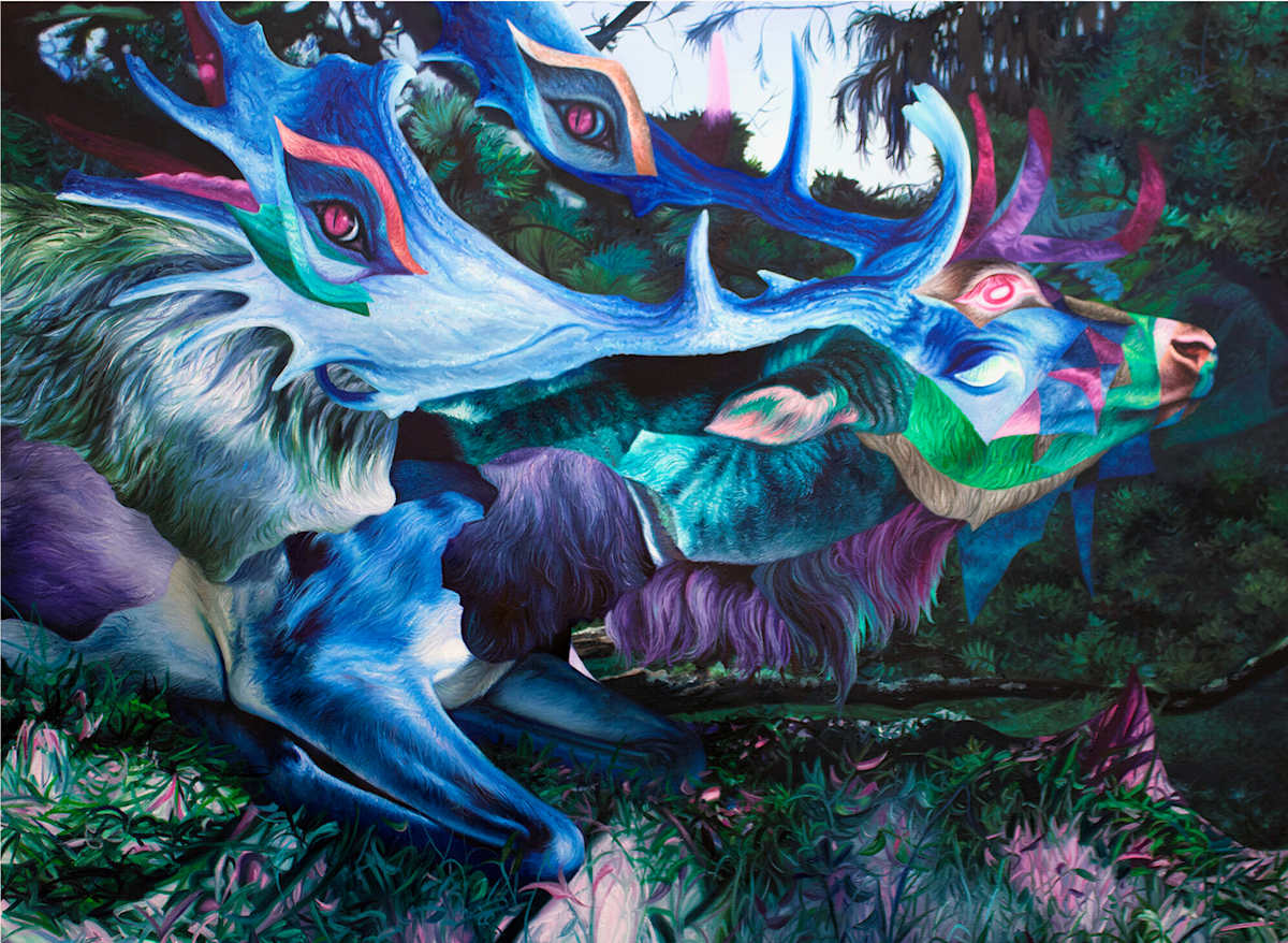 Forest God by Angela Gram 