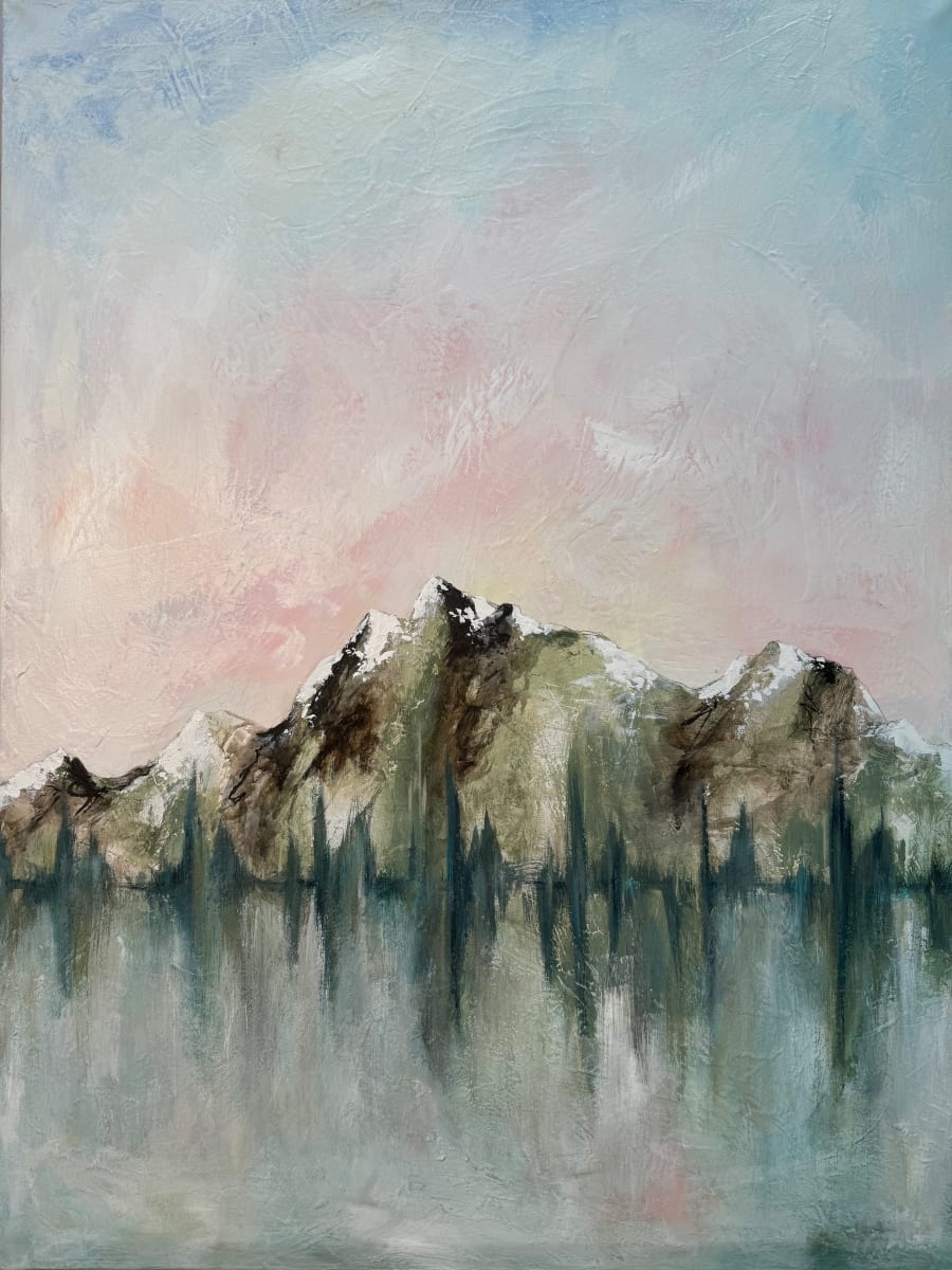 My heart in these mountains by Jessica Craig  Image: Commission work for Kat Ashter started 2023, finished jan 22 2024