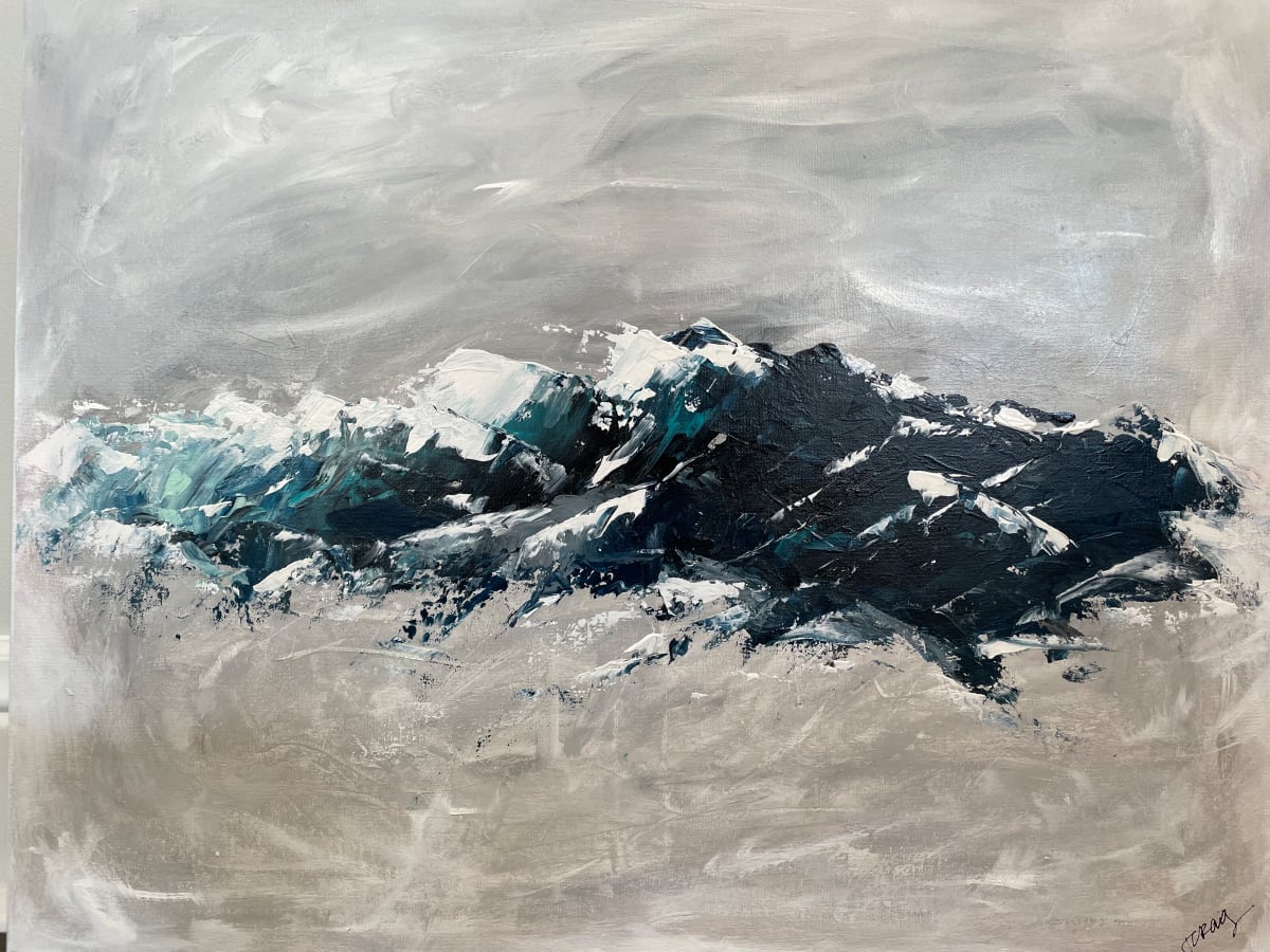 My Favorite Mountains  Image: Whole Painting