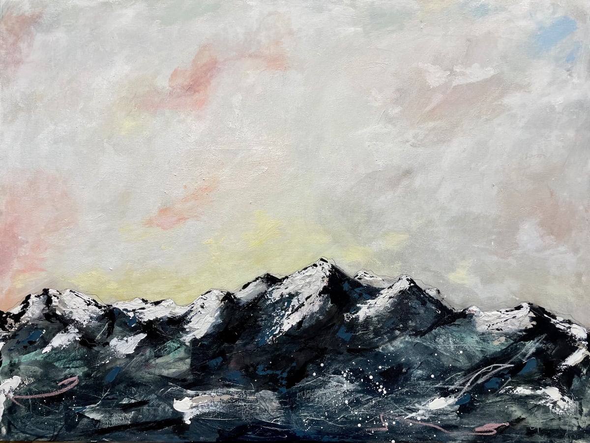Just Found Out by Jessica Craig  Image: Acrylic on stretched Canvas