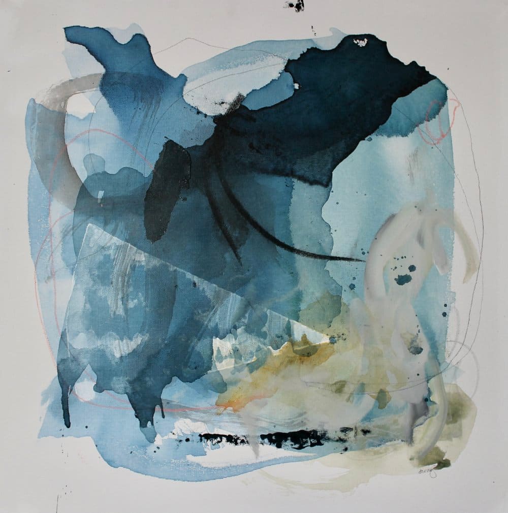 Go On and Change (1 of 4) by Jessica Craig  Image: Acrylic ink