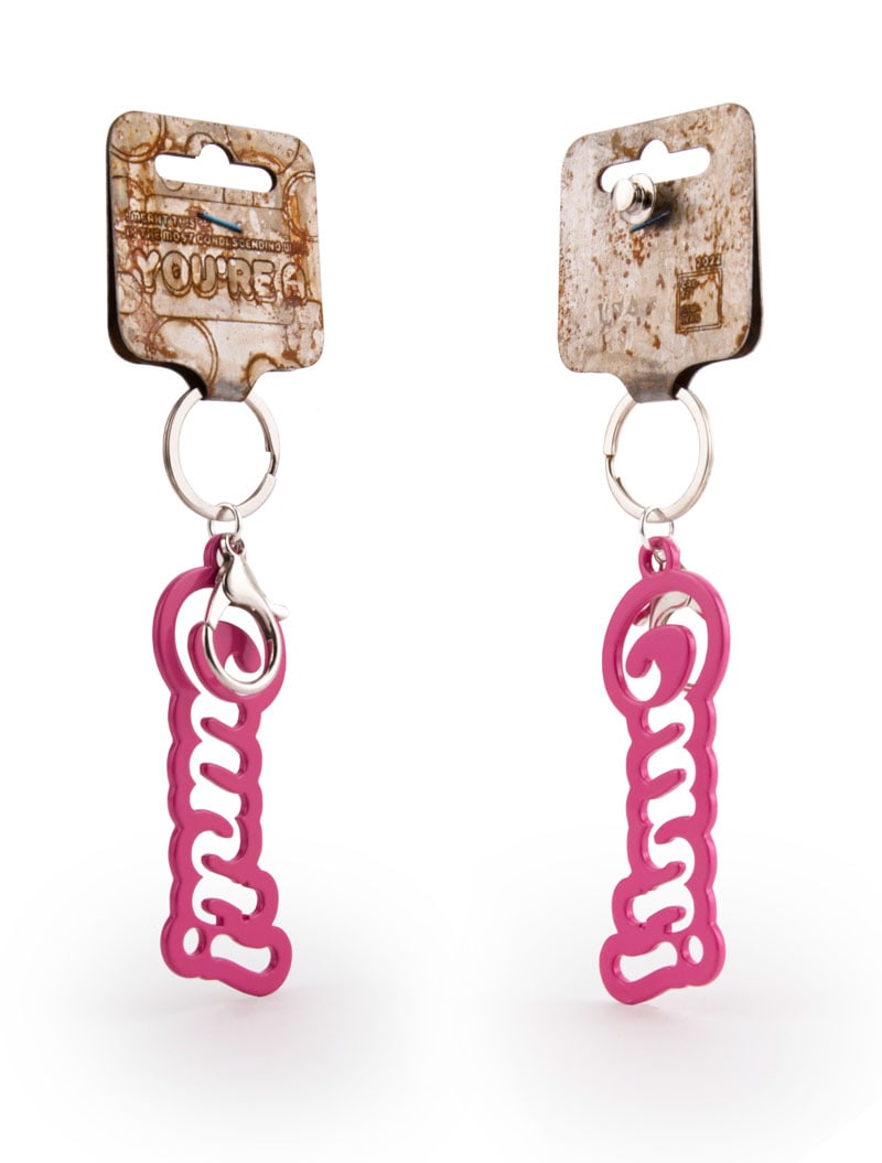 C*nt! Keychain Pin by Casey Newberg, Image 1.