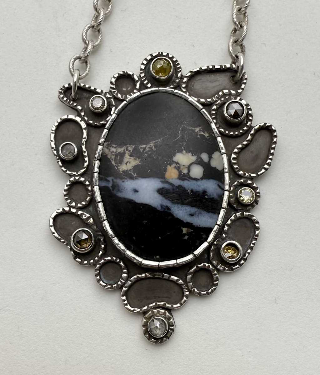 Midnight Sky Necklace by Ruthie Cohen, Image 1.