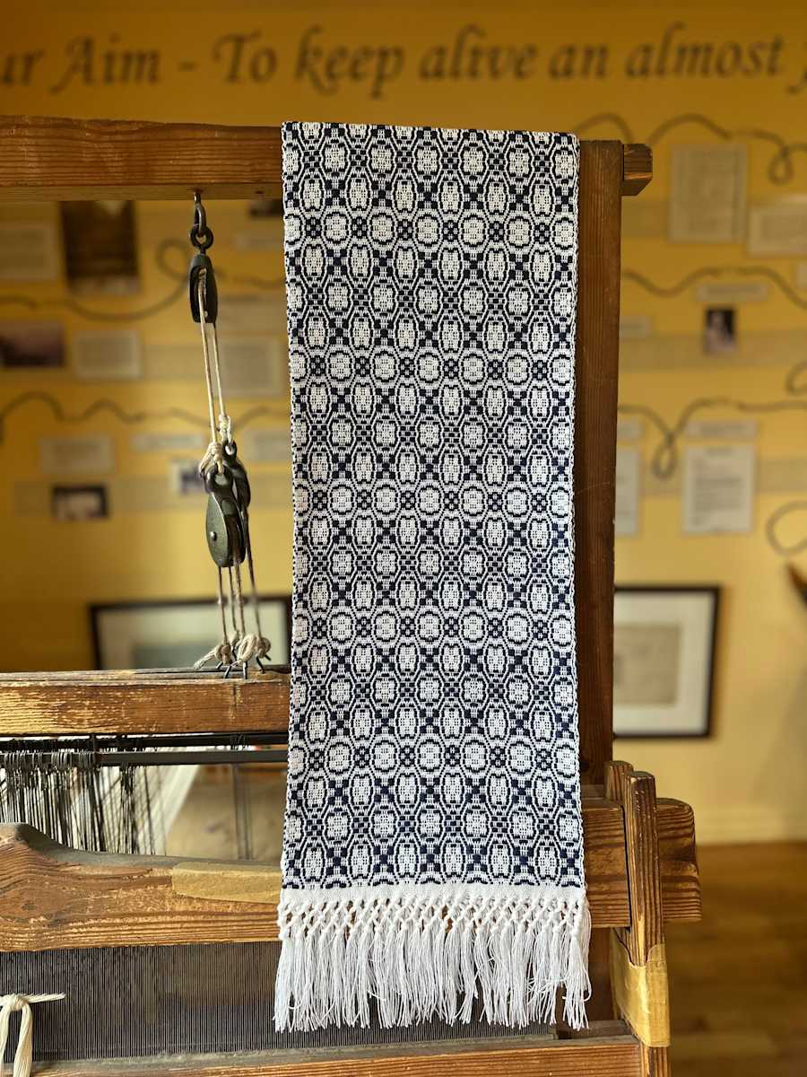 Dogwood Scarf by Crossnore Weavers, Image 1.